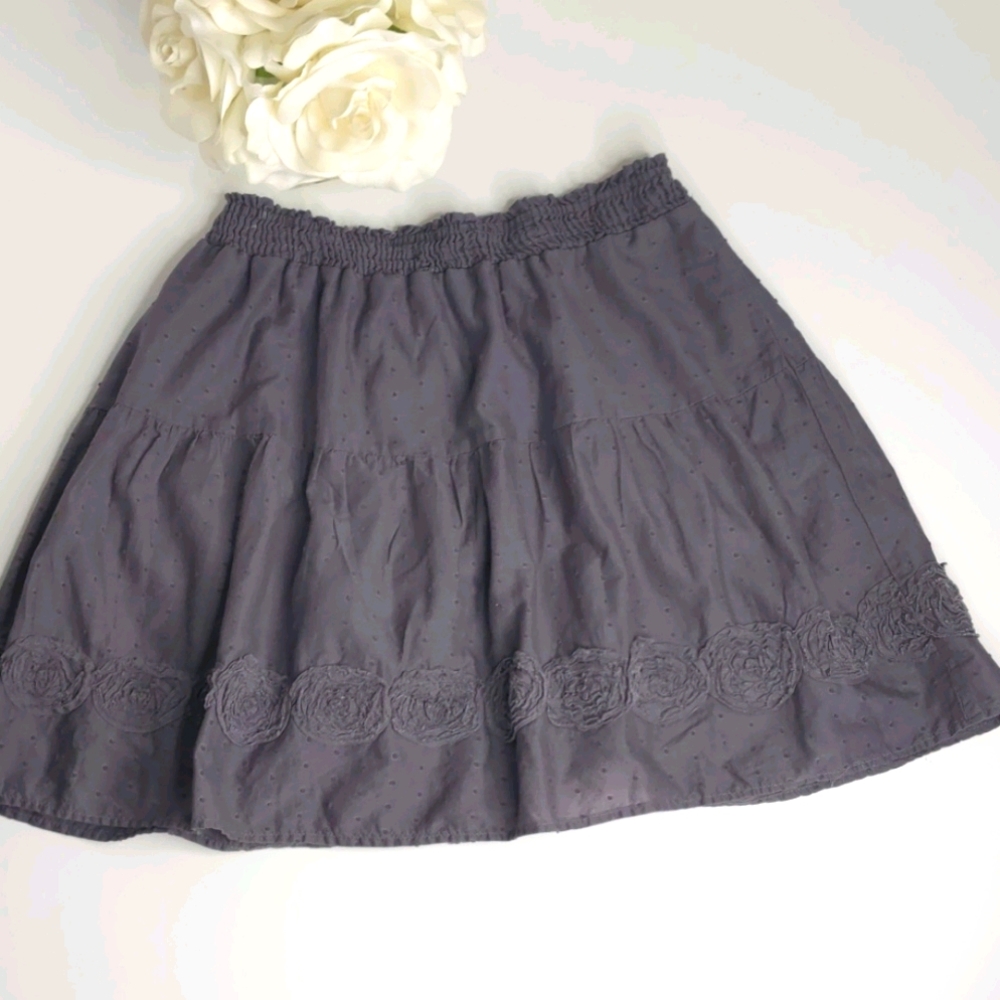 Rhapsody Skirt Gray Medium